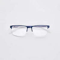 Jake Semi Rimless - Navy Glasses 