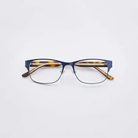 Leigh Metal - Navy Glasses 