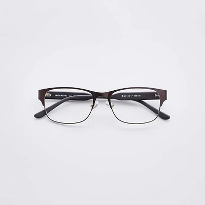 Leigh Metal - Burgundy Glasses 