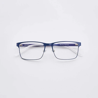 Jake Metal - Navy Glasses 