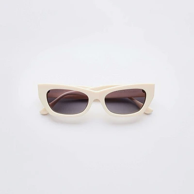 Winona Sunglasses - Bone 