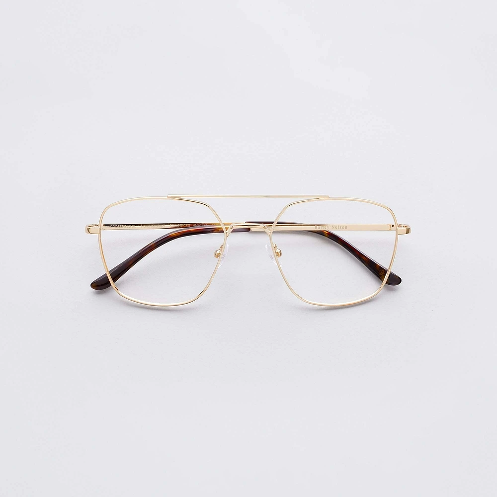 Crossfield XL - Gold Glasses