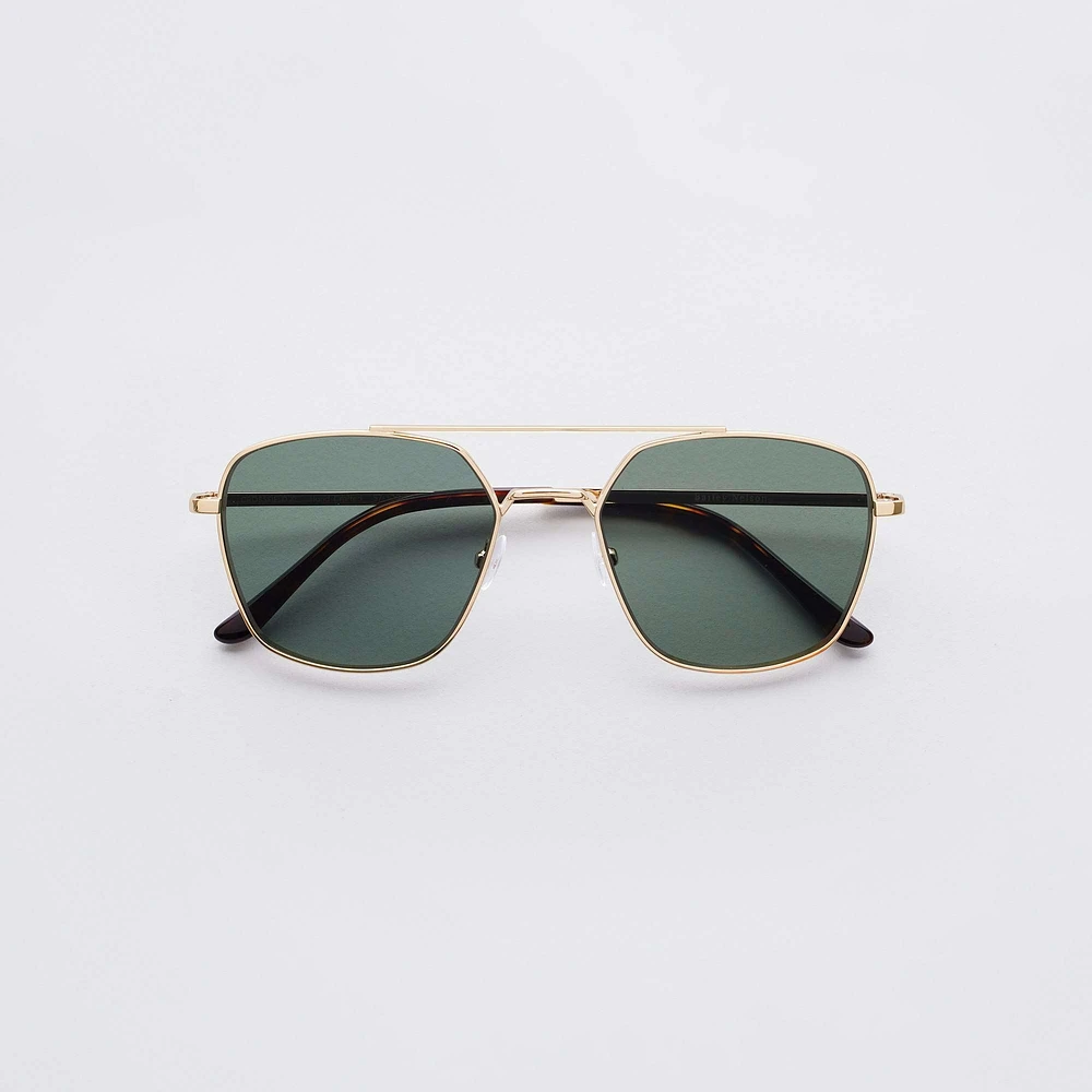 Crossfield XL Sunglasses - Gold