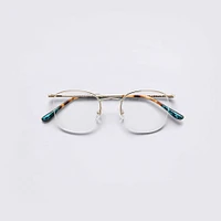Theodore Semi Rimless - Gold Glasses 