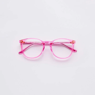 Wells - Hyper-Pink Glasses 