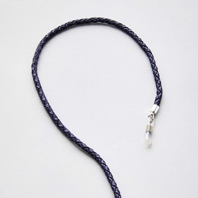 Leather Cord - Navy 