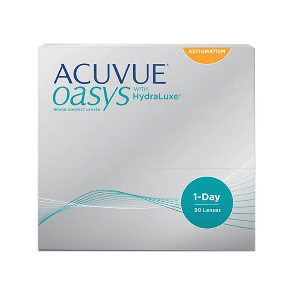 1 Day Acuvue Oasys Hydraluxe for Astigmatism - 90 pack