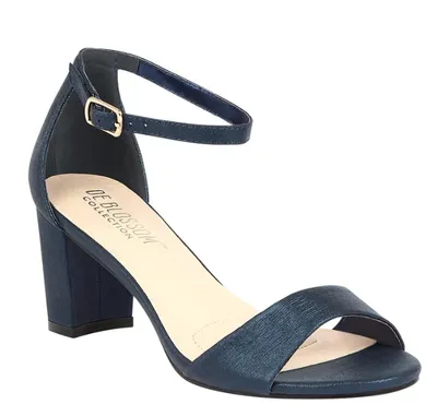 Blossom Olie-18 Navy Sparkle Low Heel