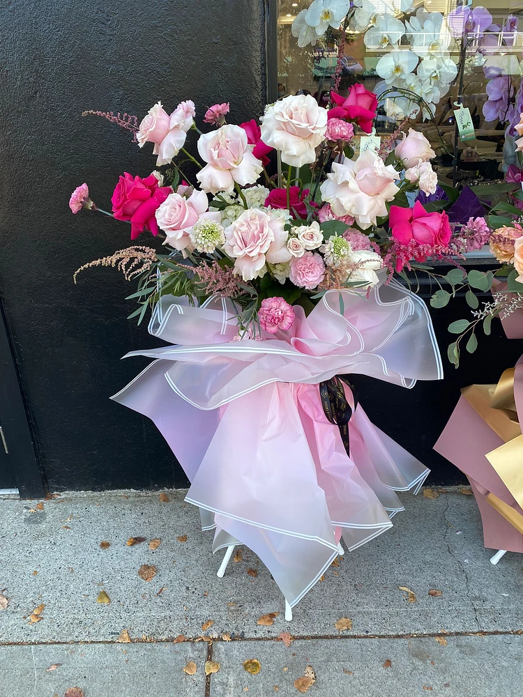 Pink Theme Grand Opening - Fresh Flowers