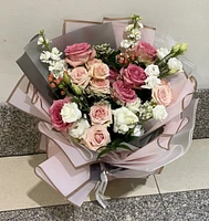 Champagne Pop Bouquet - Fresh Flowers