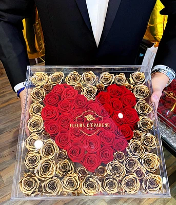 49 Rose Crystal Box- Your Custom Design