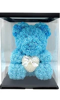 Pearl Heart Luxe Foam Rose Bear