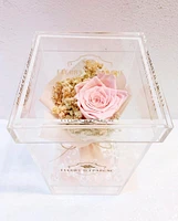 Crystal Bouquet Box (with drawer)