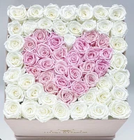 Suede XXL Pink Square Box