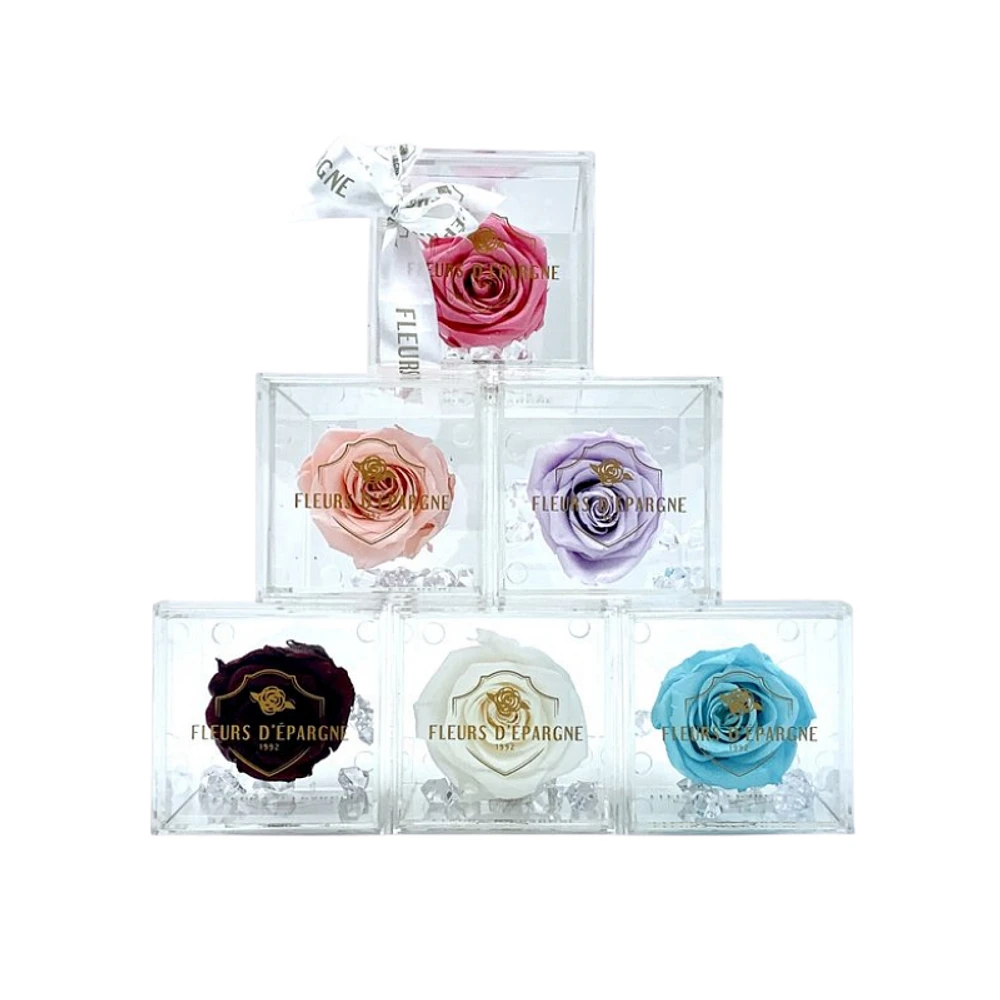 Luxe Crystal Rose Box