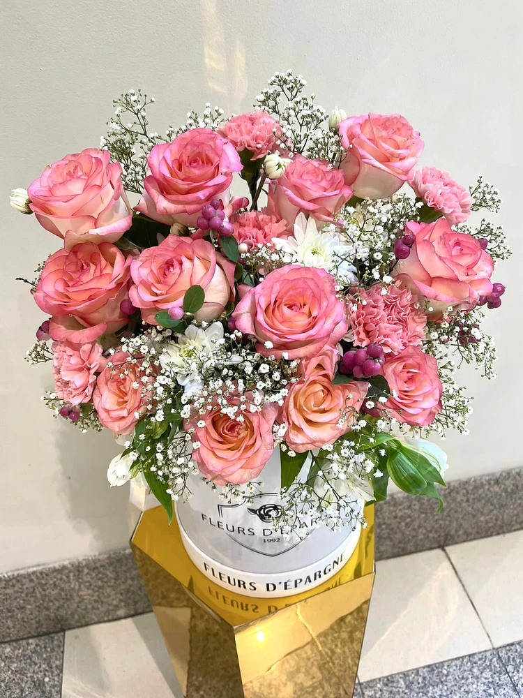 Pink Explosion Bucket - Fresh Flowers