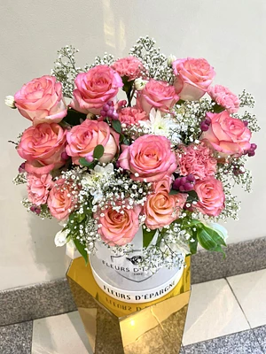 Pink Explosion Bucket - Fresh Flowers