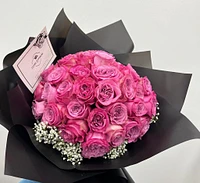 3 Dozens Round Shape Bouquet - Fresh Flowers
