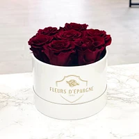 Luxe Round Rose Bucket