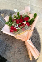 Red Rose Supreme - Fresh Flowers