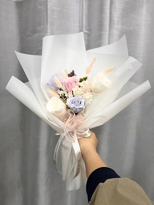 5 Rose Deluxe Preserved Bouquet