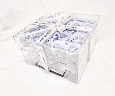 Ultimate Crystal Vanity Box | Periwinkle Purple