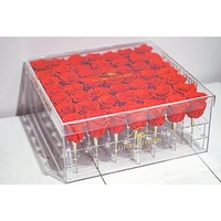 49 Rose Crystal Box