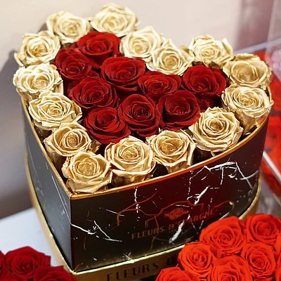 Deluxe Marble Heart