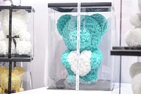 Sweetheart Jumbo Luxe Foam Rose Bear