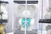 Sweetheart Jumbo Luxe Foam Rose Bear