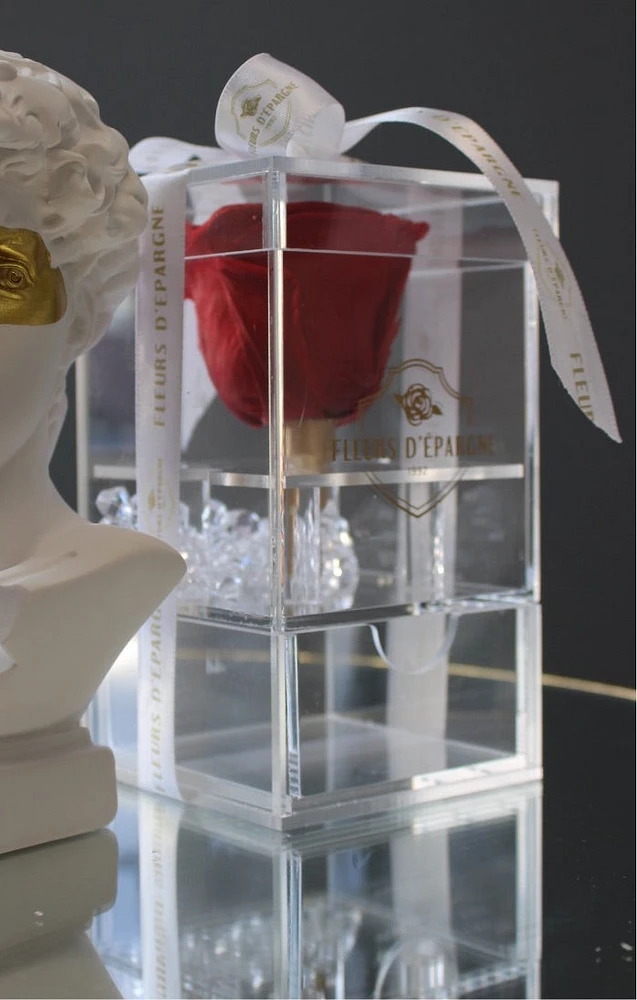 Luxe Crystal Rose Vanity