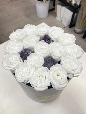 Nature's Crystal Marble Box