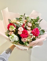 Pink Breeze Bouquet - Fresh Flowers
