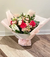 Pink Breeze Bouquet - Fresh Flowers