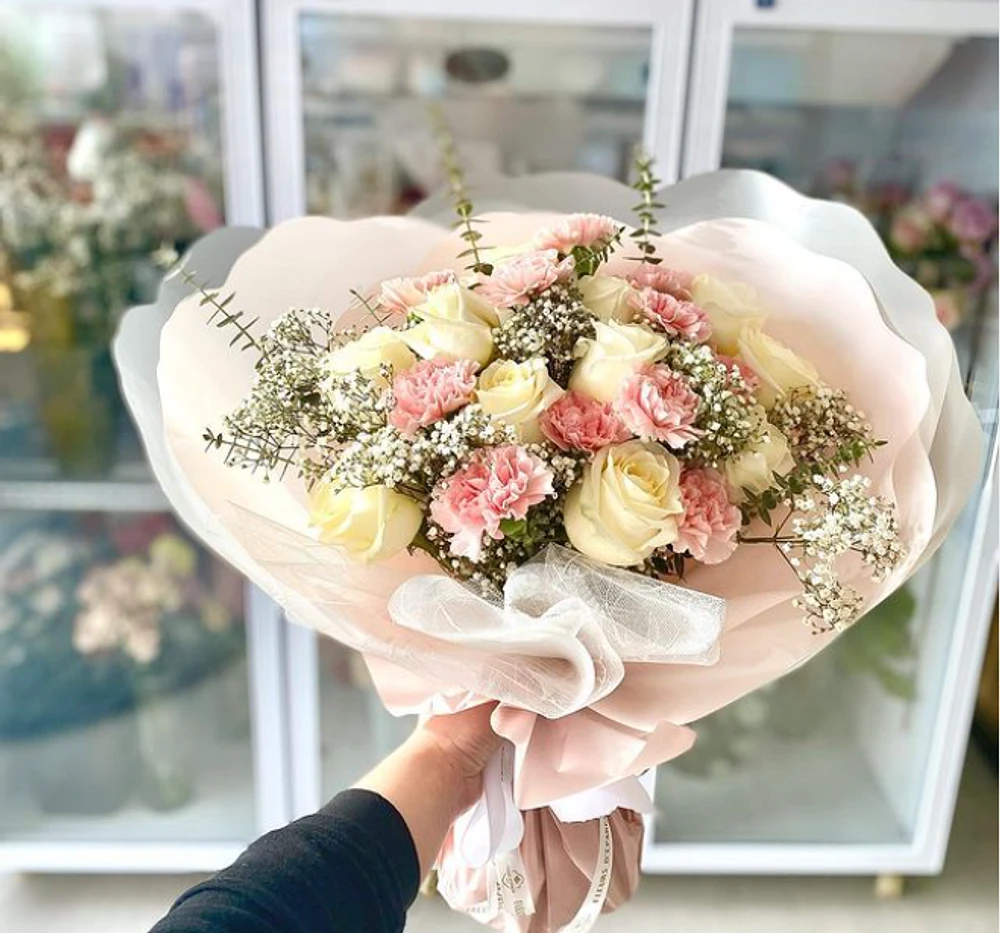 Round Mix Garden - Fresh Flowers