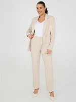No Waistband Striped Pants