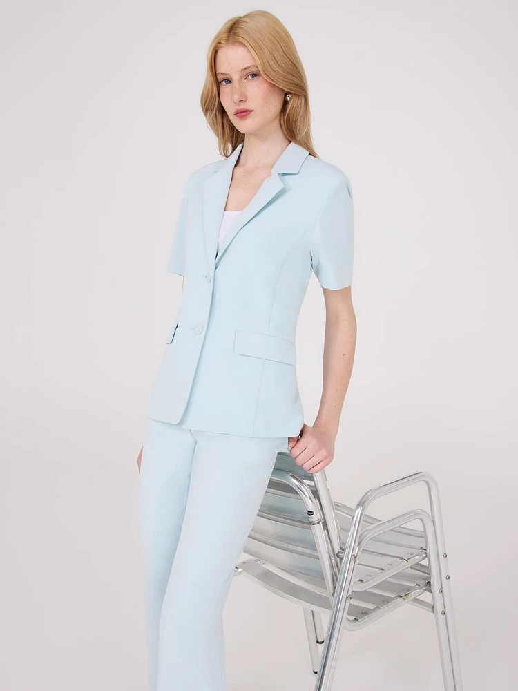 Short Sleeve Blazer