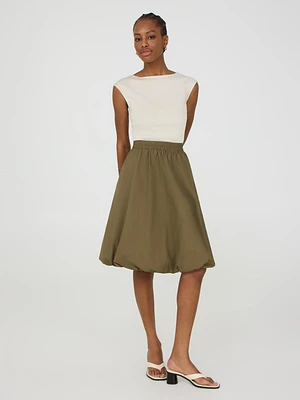 Bubble Hem Skirt