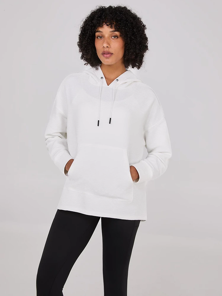 Ottoman Ribbed Hoodie