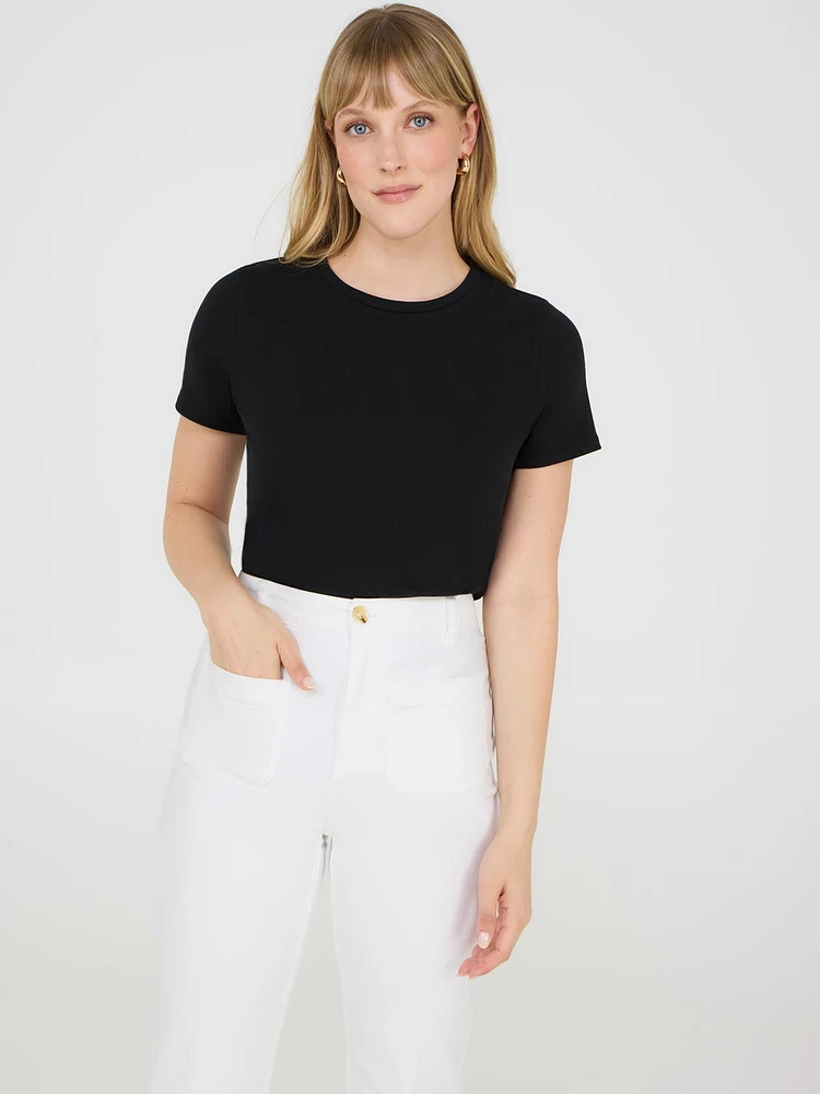 Mini Ribbed T-Shirt