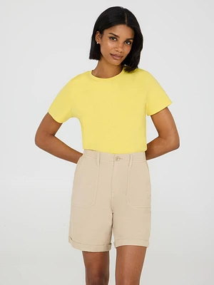Mini Ribbed T-Shirt