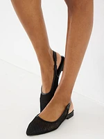 Ballerines en maille