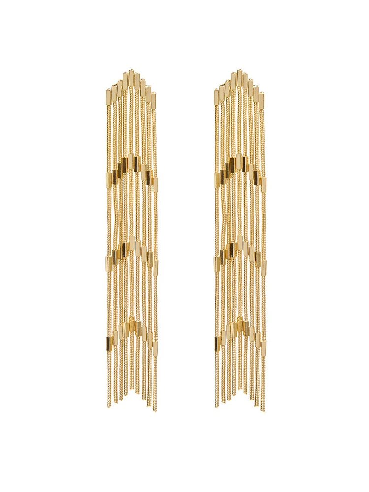 Slinky Chain Earrings