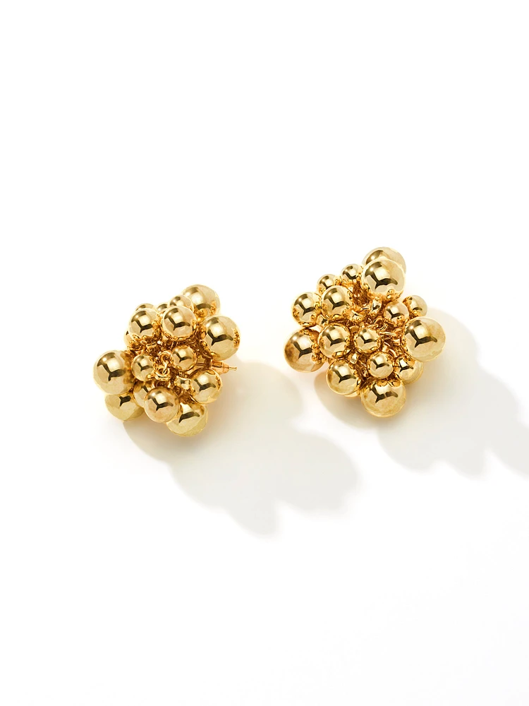 Boucles d'oreilles à boules