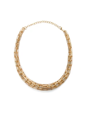 Collier à maillons entrelacés