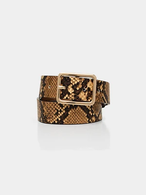 Snakeskin Belt