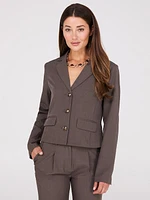 Short 3-Button Blazer