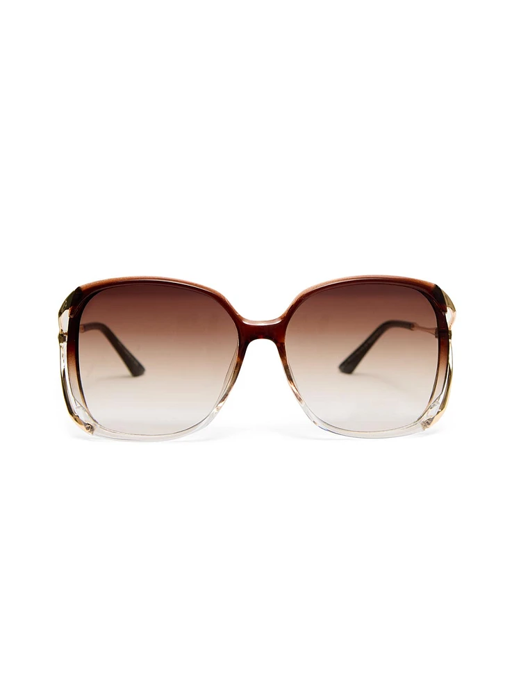 Lunettes de soleil surdimensionnées