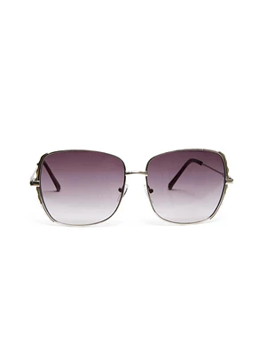Metal Aviator Sunglasses