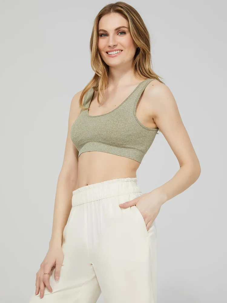 Suzy Shier Textured Padded Bralette, /